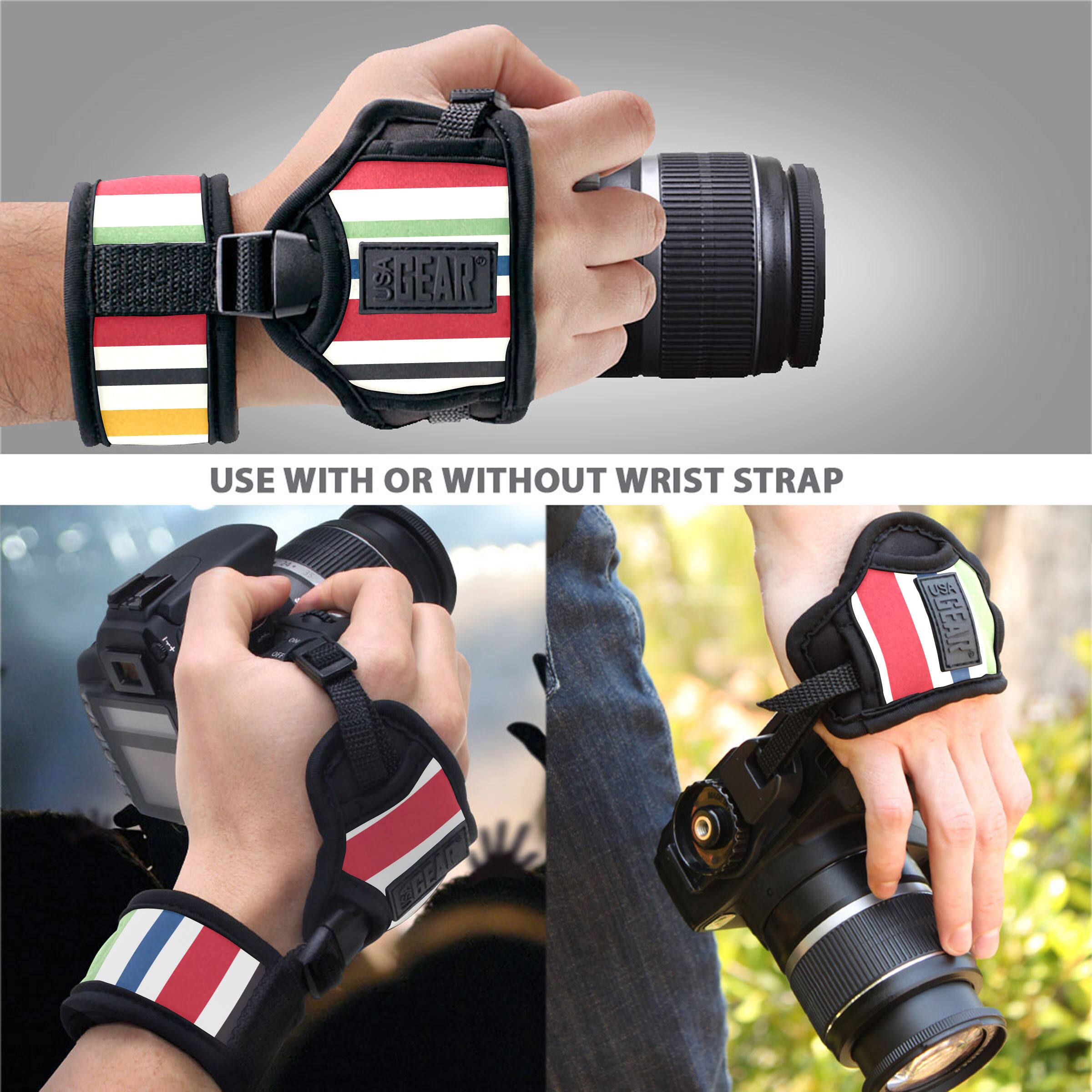 USE WITH OR WITHOUT WRIST STRAP