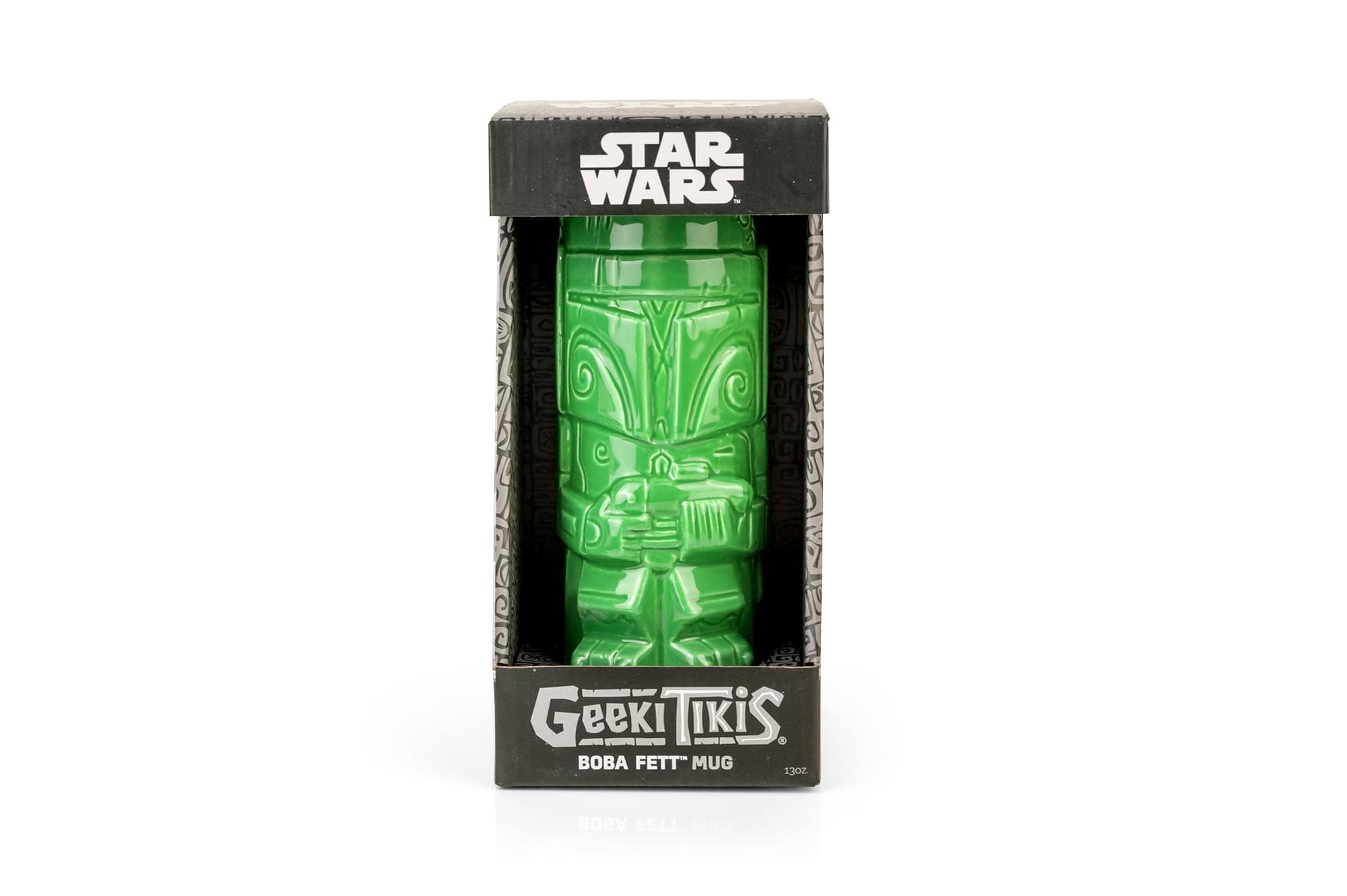 STAR WARS Geeki Tikis BOBA FETT MUG 13oz