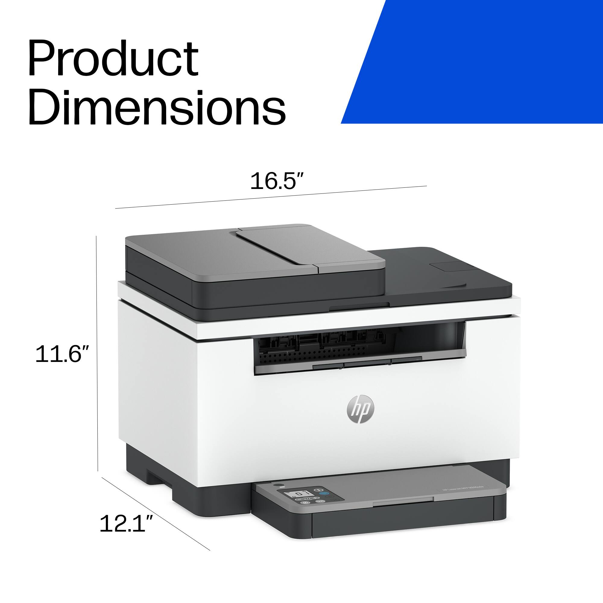 Product Dimensions
16.5"
11.6"
hp
a 0 5 K Sinces -  gom

12.1"