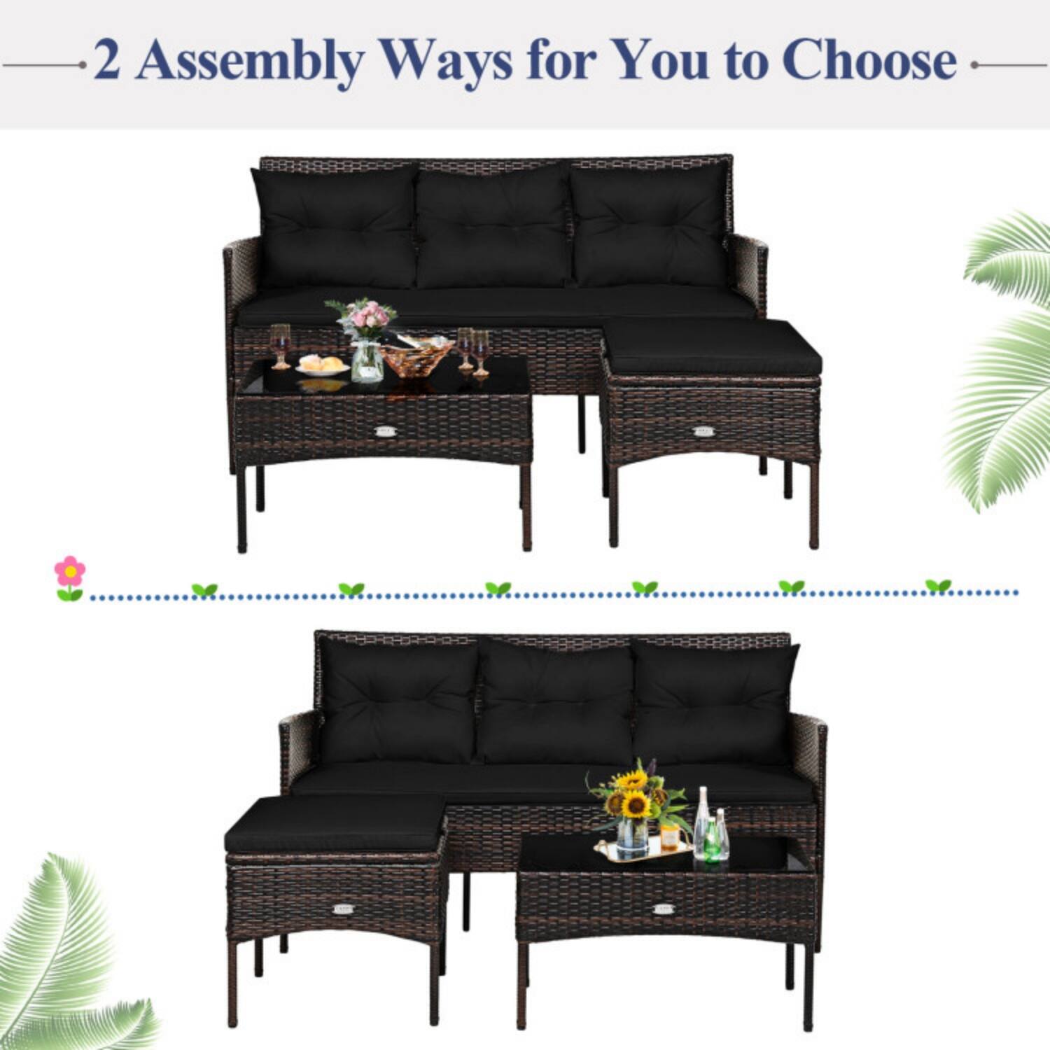 2 Assembly Ways for You to Choose