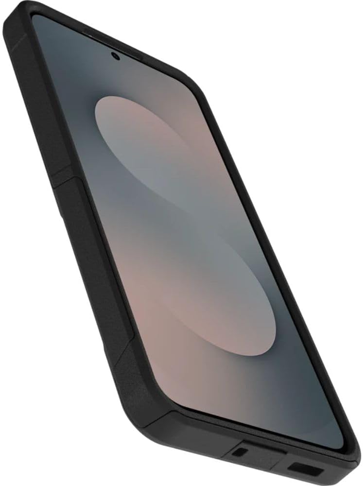 Left. OtterBox - OtterBox - Commuter Series Hard Shell for Galaxy S25 FE - Black.