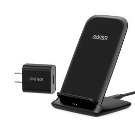 RISOKEYS - Power Adapter - 15W Micro USB Wireless Charger for Samsung Fast Charging - Compatible with Samsung Phones