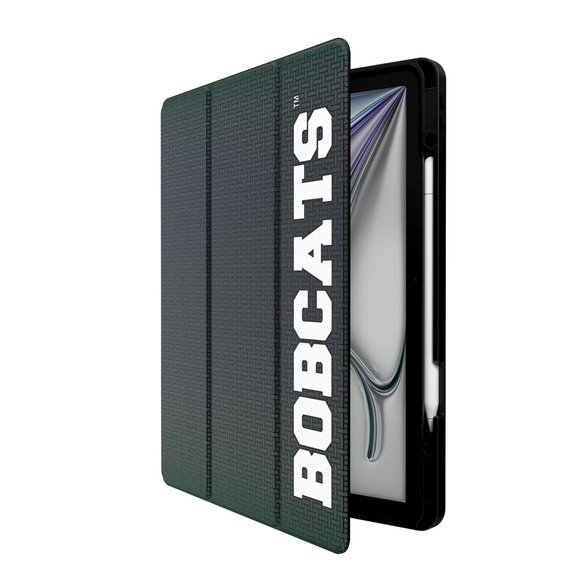 Alt View 1. Keyscaper - Ohio Bobcats iPad Case - 6th Gen Mini - Black.