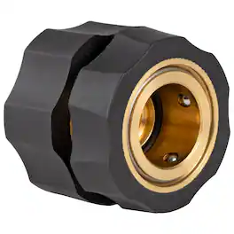 Westinghouse - Heavy-Duty, M22-14MM Quick-Connect for a Garden Hose to Pressure Washer Hose, 3/4" GHT - Black