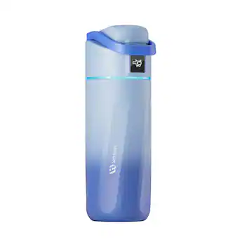 WaterH Interactive 16oz Smart Water Bottle for Kids – Gamified Hydration Tracker with Parent Monitoring and Drop Protection Blue