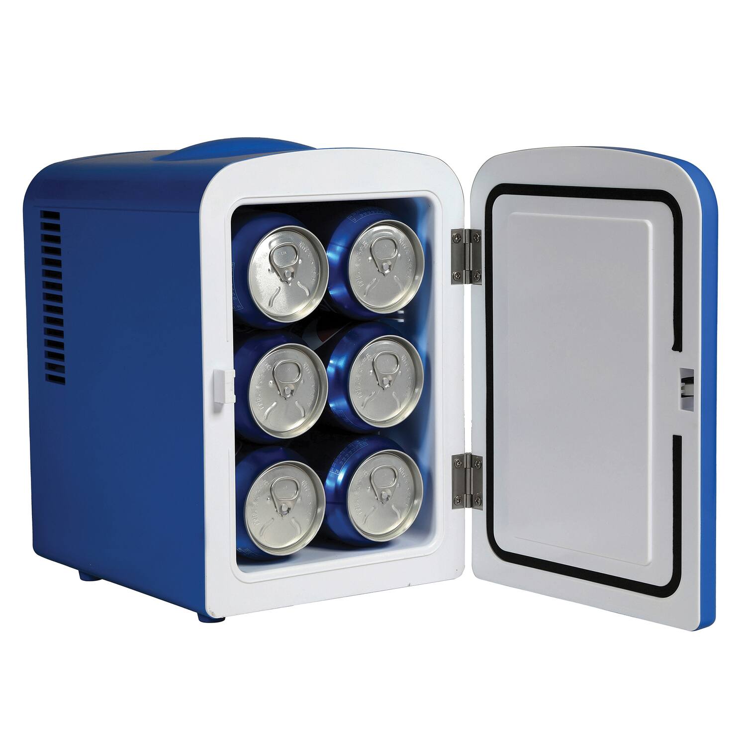 Angle. Pepsi - 6-Can Portable Mini Fridge MIS133PEP - Blue.