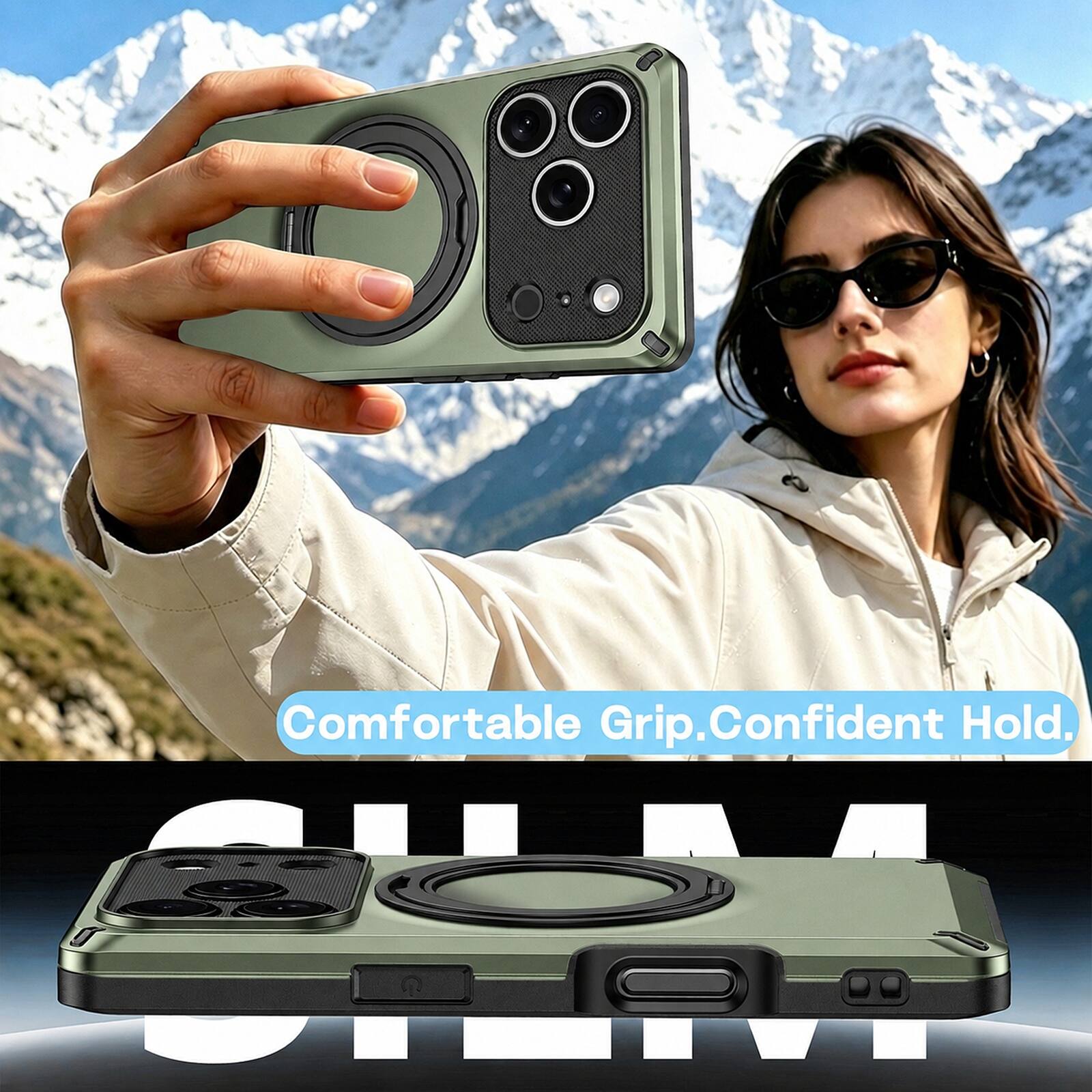Comfortable Grip. Confident Hold.