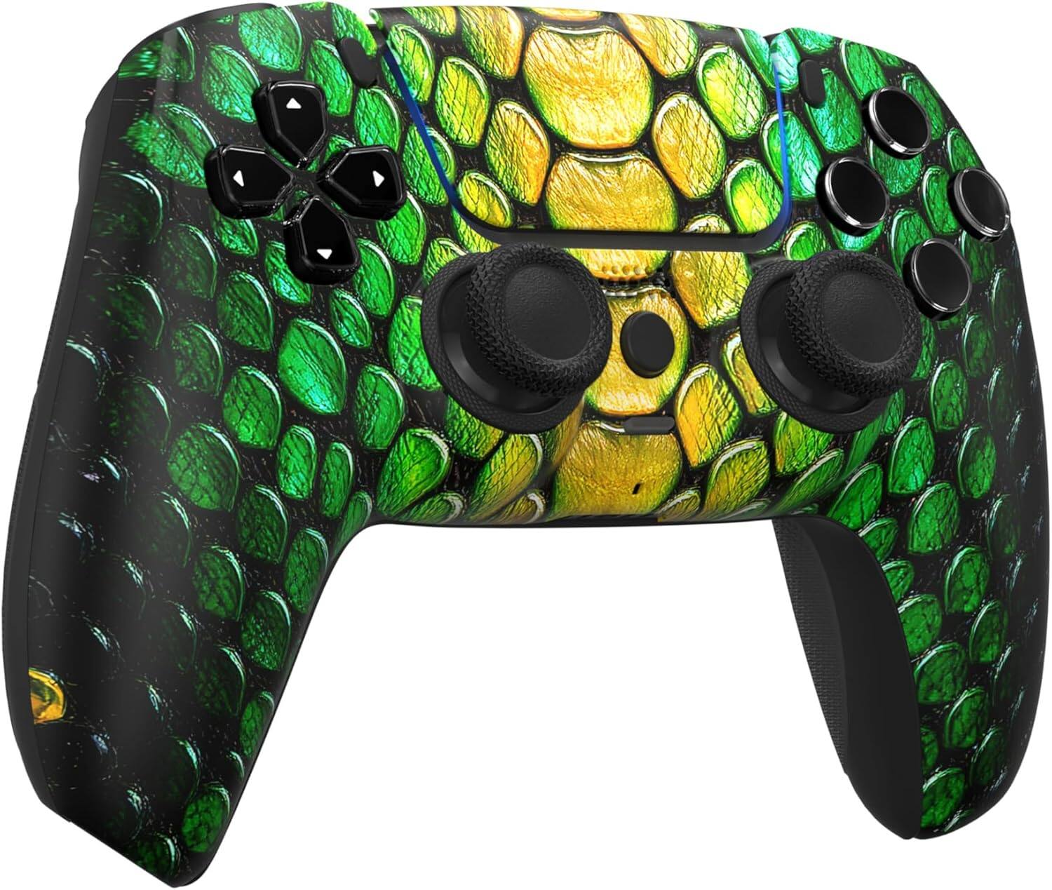 Left. Custom Controllerzz - Custom Wireless Controller for PS5 - Viper Grid.