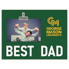 Fan Creations - George Mason Patriots 8" x 10.5" Briteline Best Dad Clip Frame - Multicolor