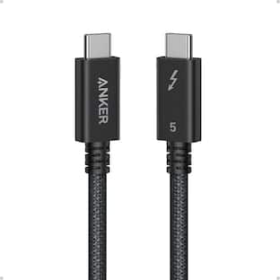 Apple Thunderbolt 5 (USB‑C) Pro Cable (1 m) Black - Best Buy Apple Thunderbolt 5 (USB‑C) Pro Cable (1 m) Black - Best Buy