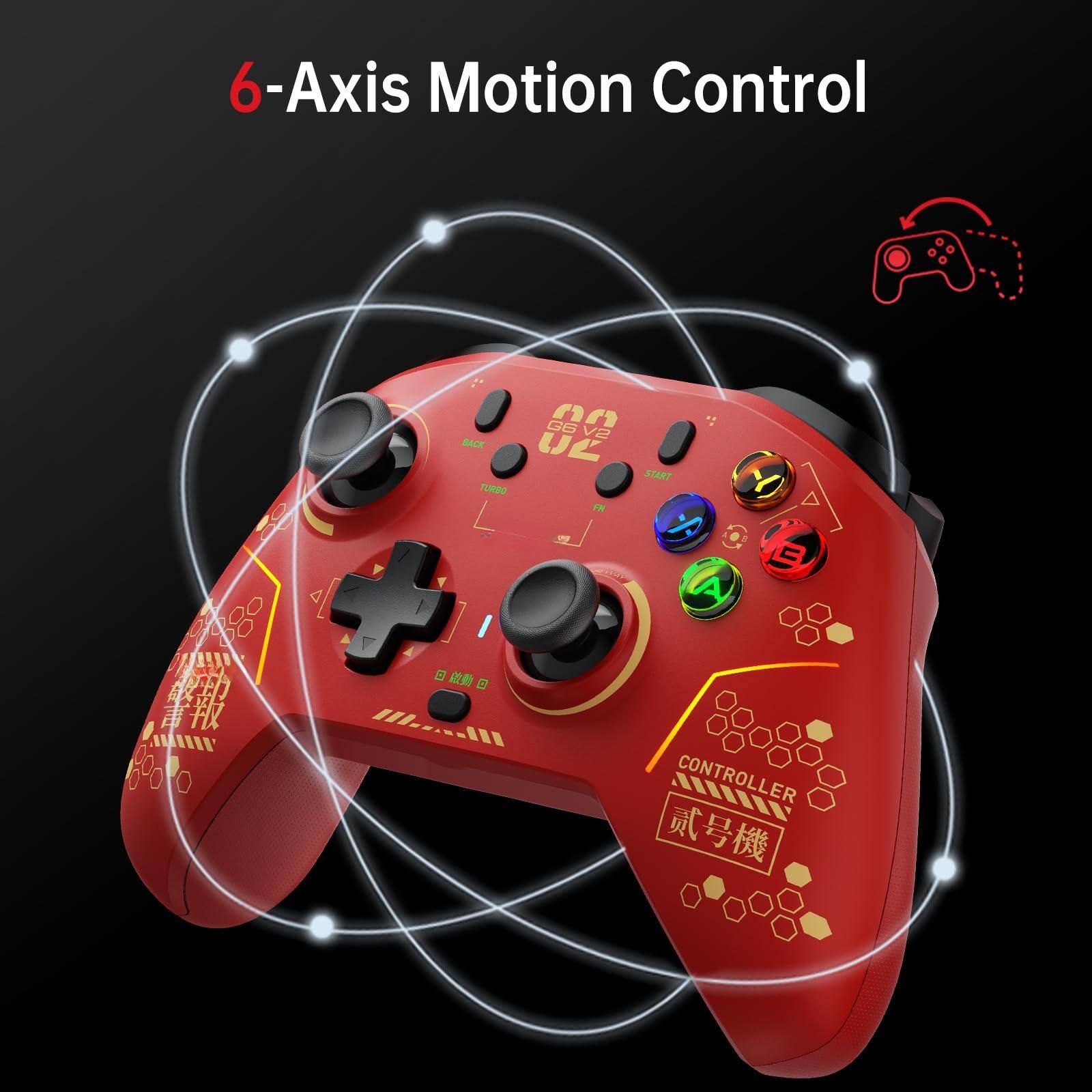 6-Axis Motion Control

G6 V2

BACK

START

CONTROLLER

贰号機