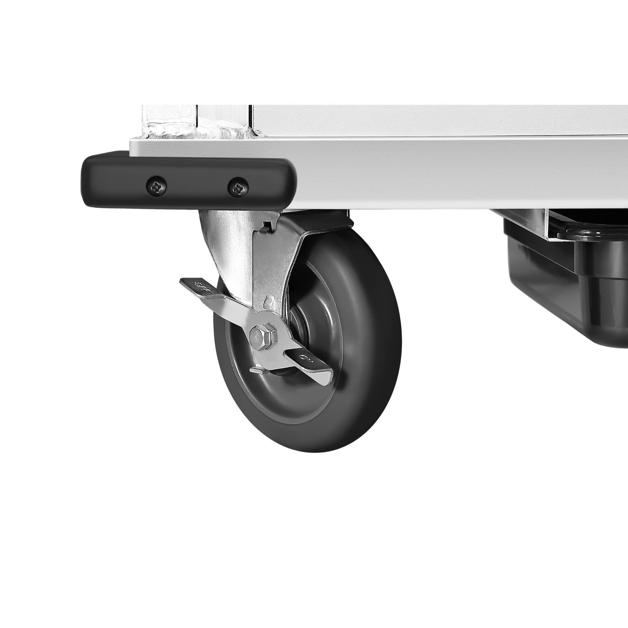 Alt View 4. Koolmore - 33 in. Commercial Insulated Heated Holding/Proofing Cabinet with Glass Door and Wire Racks in Silver KM-CHP36-WIGL - Silver.