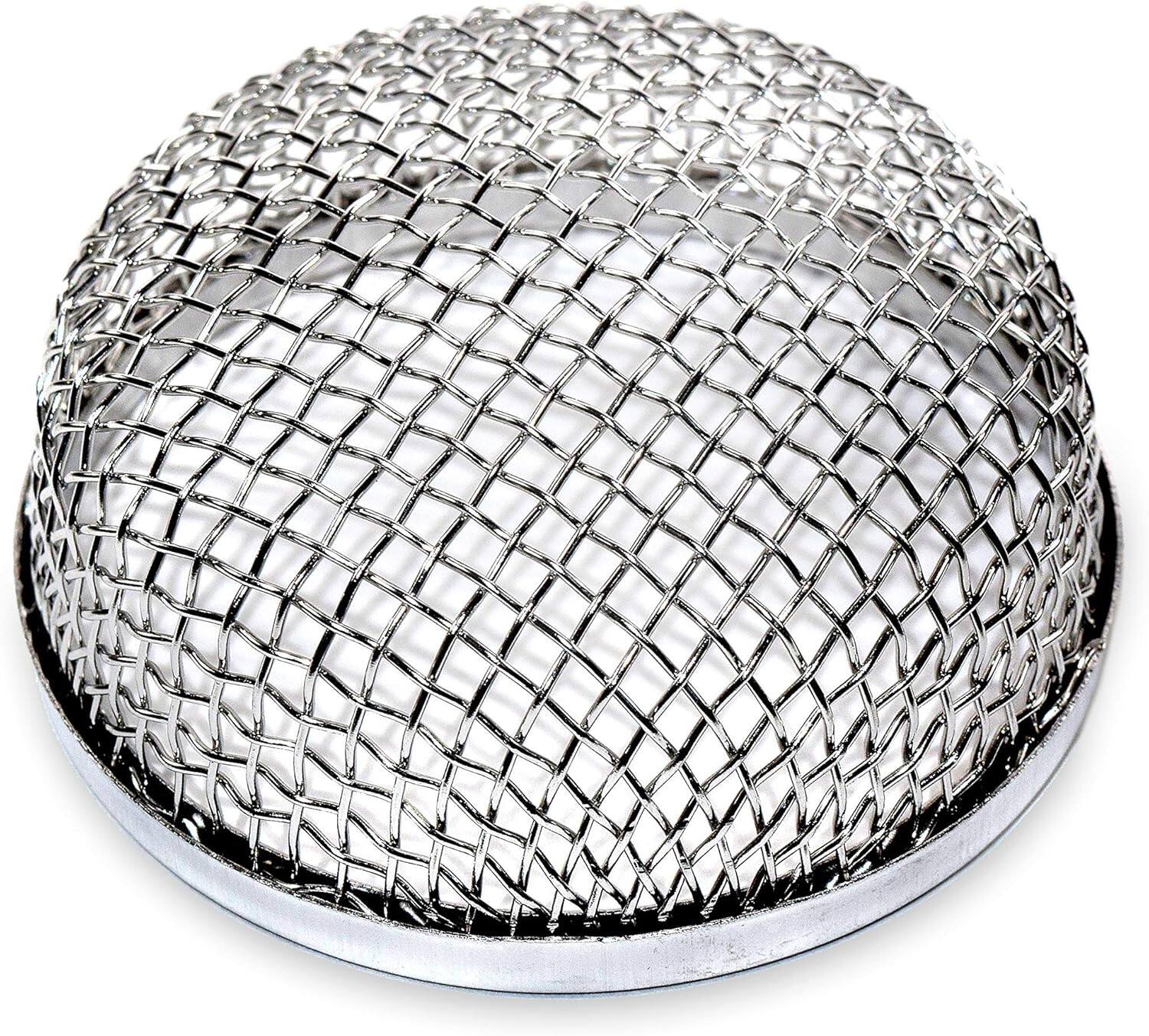 Alt View 2. HQRP - HQRP 2.8" RV Furnace Vent Screen Cover w/Tool, for Duo-Therm & Suburban Vents - Silver.