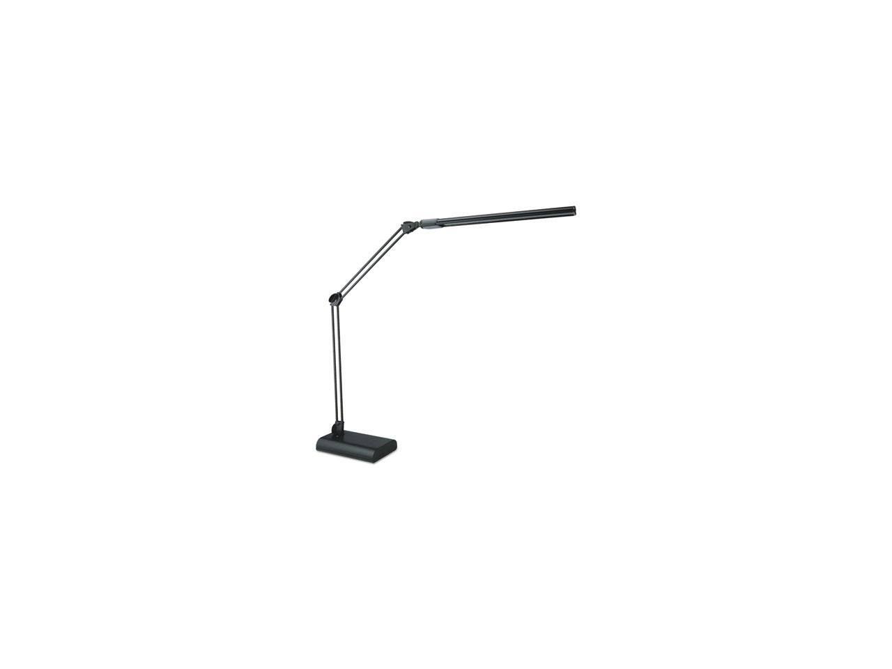 Alt View 3. Alera - Adjustable LED Desk Lamp, 21 1/2" High, Black.