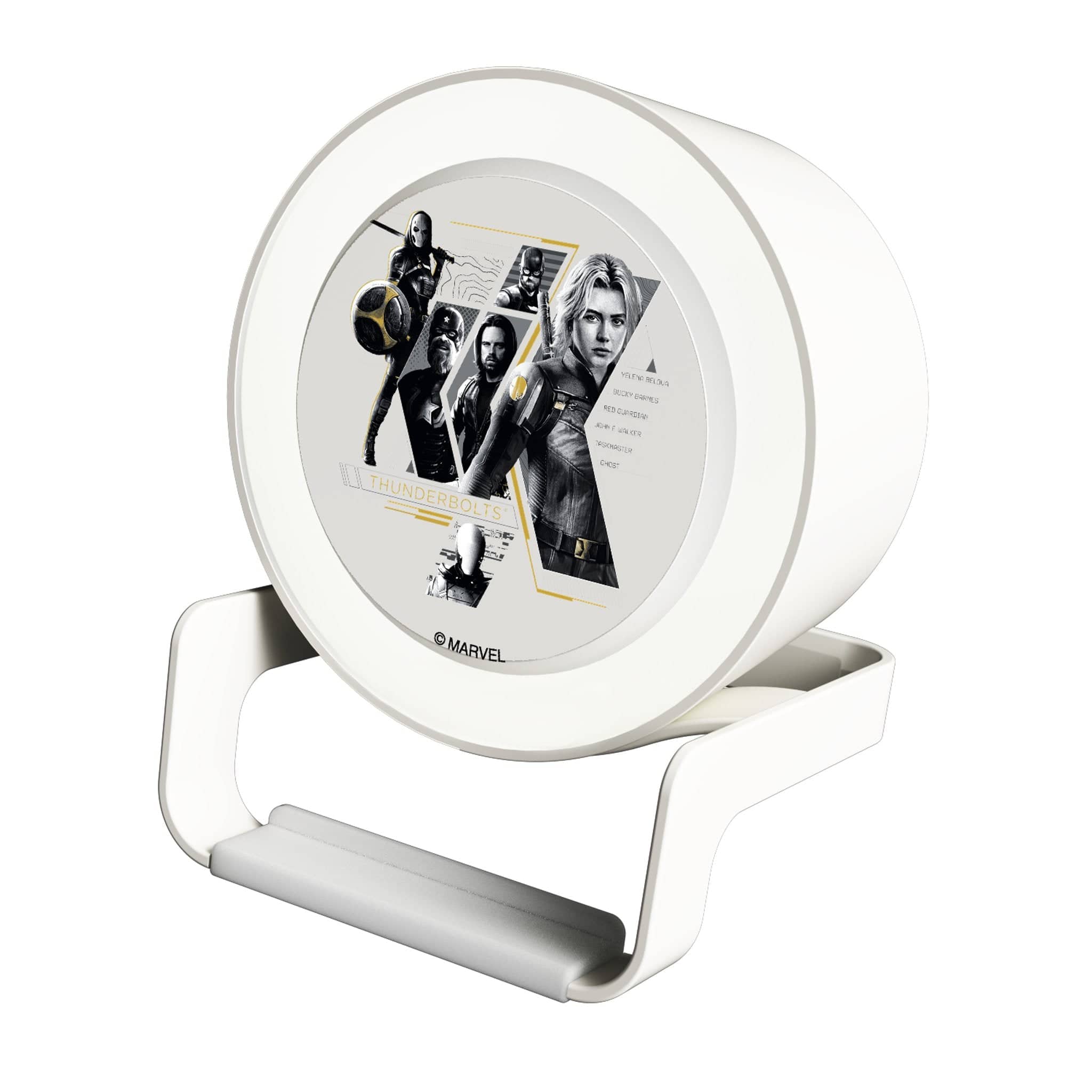 Keyscaper - Marvel Badge Night Light Charger and Bluetooth Speaker - Thunderbolts 3