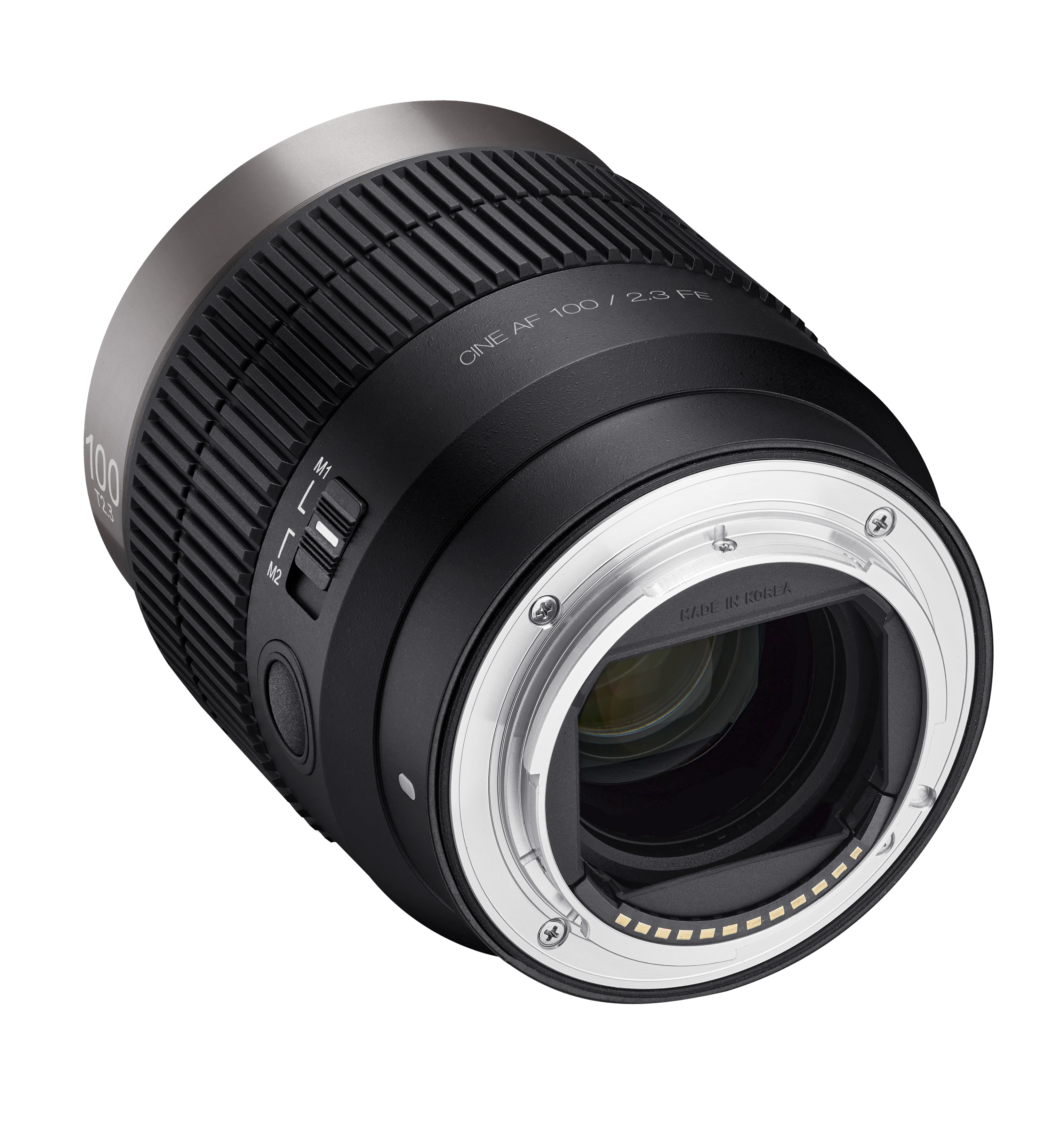 100 723 M1 L : M2 23 FE 100 AF CINE N N KOEA RADE +