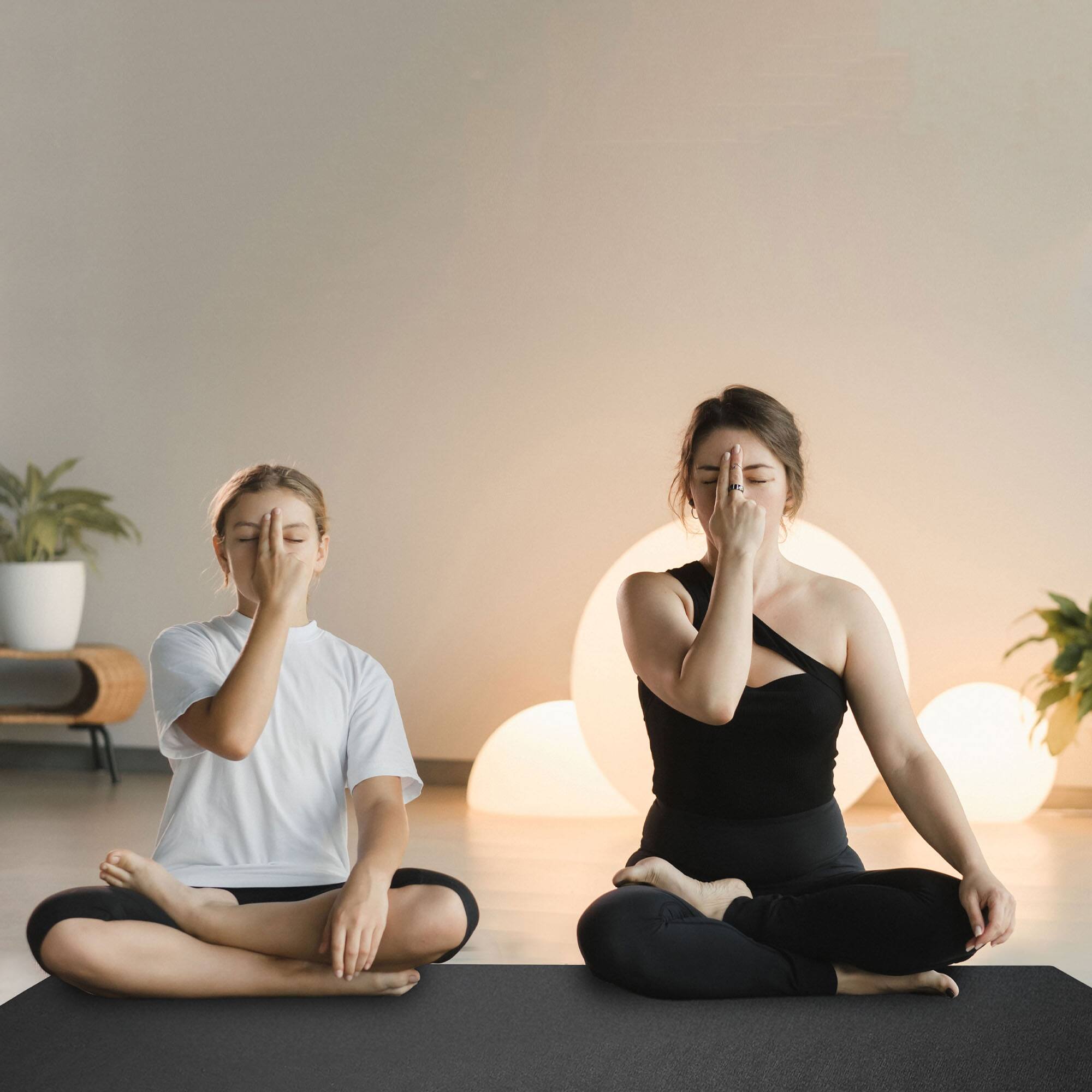 Alt View 4. BalanceFrom Fitness - BalanceFrom Fitness 6' x 12' High Density Gym Equipment Mat for Floor Protection - Black.