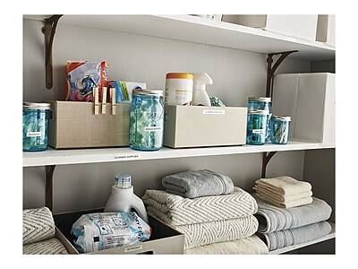 Alt View 1. DYMO - LetraTag Paper Label Maker Tape, 1/2" x 13', 6/Pack - Black on White.