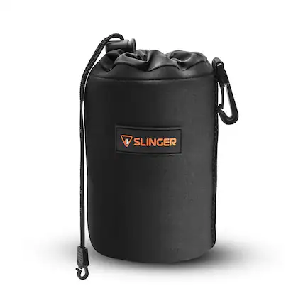 Front. Slinger - Slinger Neoprene Lens Pouch - Medium (Superwide to Normal).