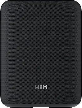 WiiM - Sound Lite Smart Speaker w/ Hi‑Res 24‑bit/192 kHz, AI RoomFit, 100W Peak, Wi‑Fi - Black