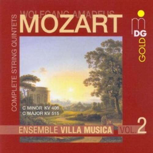 Wolfgang Amadeus Mozart  
Complete String Quintets  
C Minor KV 406  
C Major KV 515  
Ensemble Villa Musica  
Vol. 2  
DG Gold