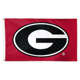 WinCraft - Georgia Bulldogs 3' x 5' Primary Logo Single-Sided Flag - Multicolor