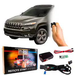 MPC - Factory Activated Remote Start For 2015-2018 Jeep Cherokee - Tip-Key Plug-n-Play - Black