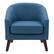 Front. CorLiving - Elwood Modern Tub Chair - Blue.
