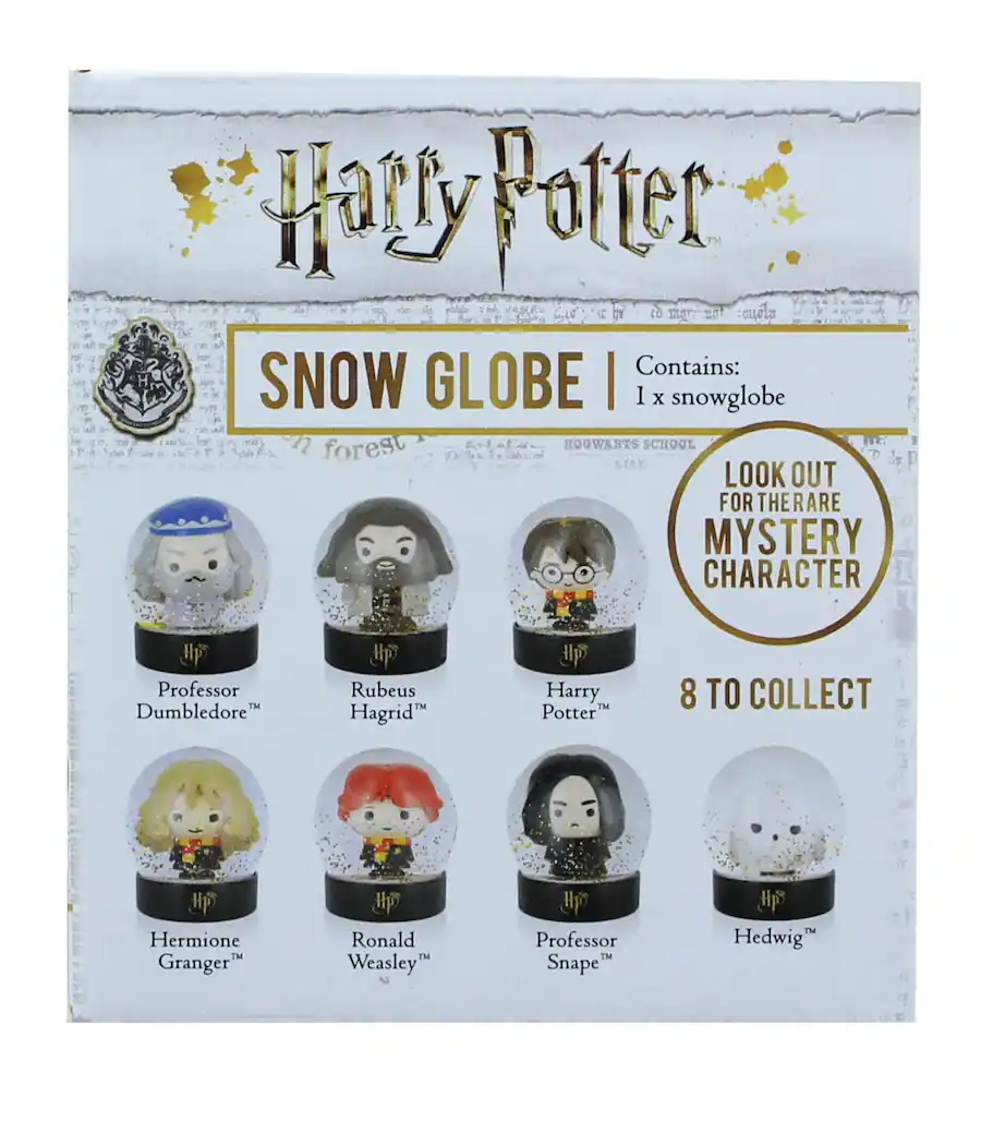 Mini Characters. Random Toynk Harry Potter 3 Inch Mystery Mini Snow Globe | One Random White ...