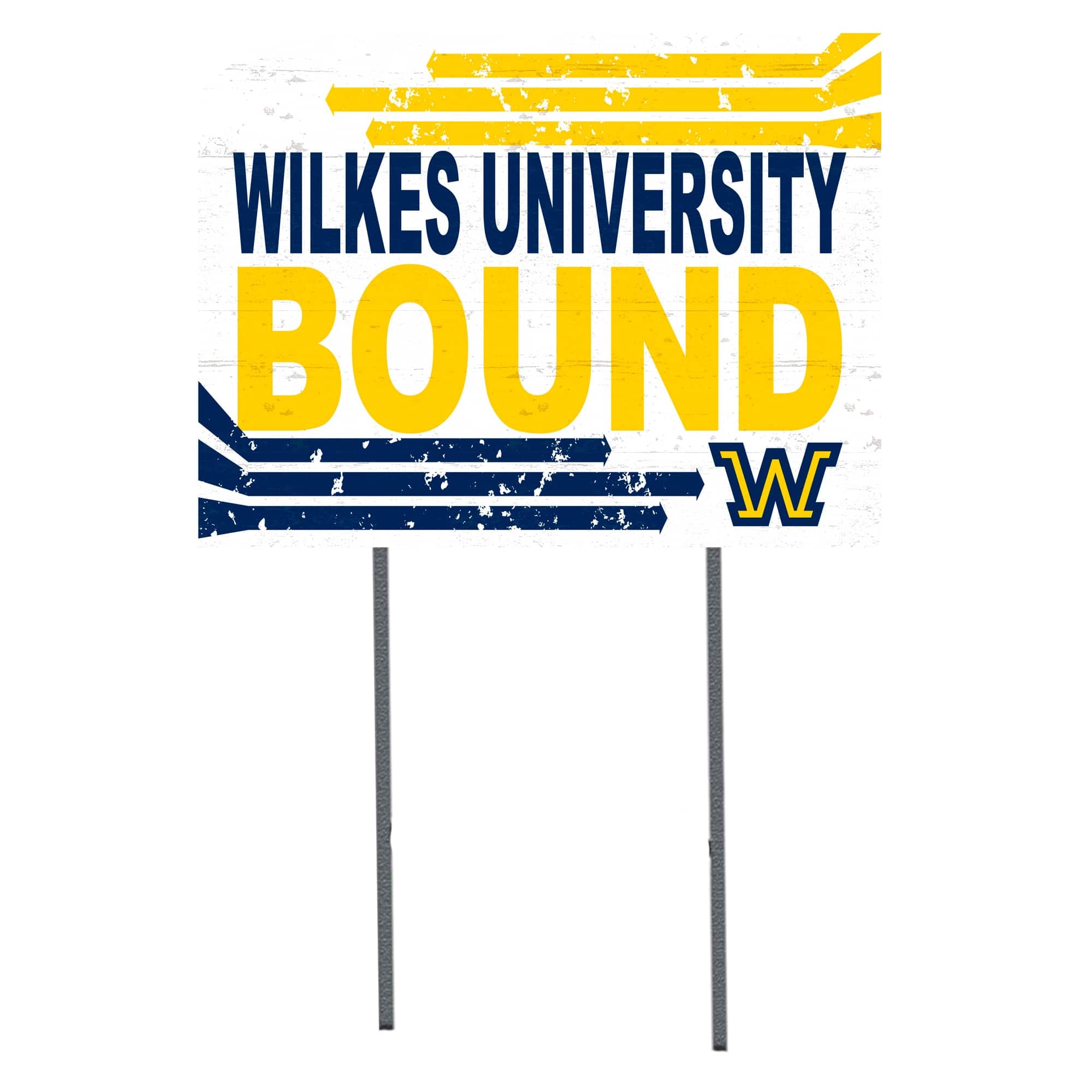 Jardine - Wilkes Colonels 18" x 24" Bound Yard Sign - White