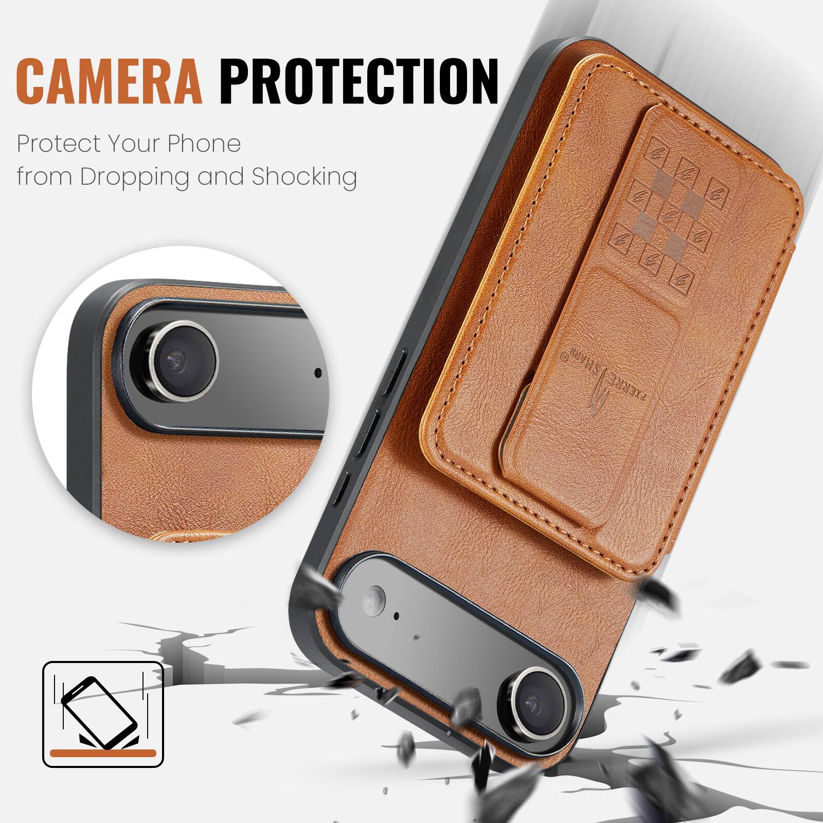 CAMERA PROTECTION  
Protect Your Phone from Dropping and Shocking