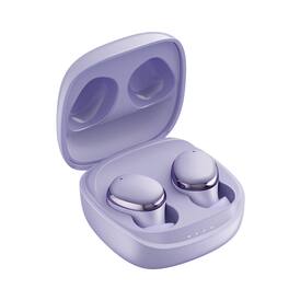 PRIMEPLUS - E30 True Wireless Earbuds, Bluetooth 5.3 Headphones with 360°Spatial Audio, Earbud Touch Controls, 28H Battery - Purple