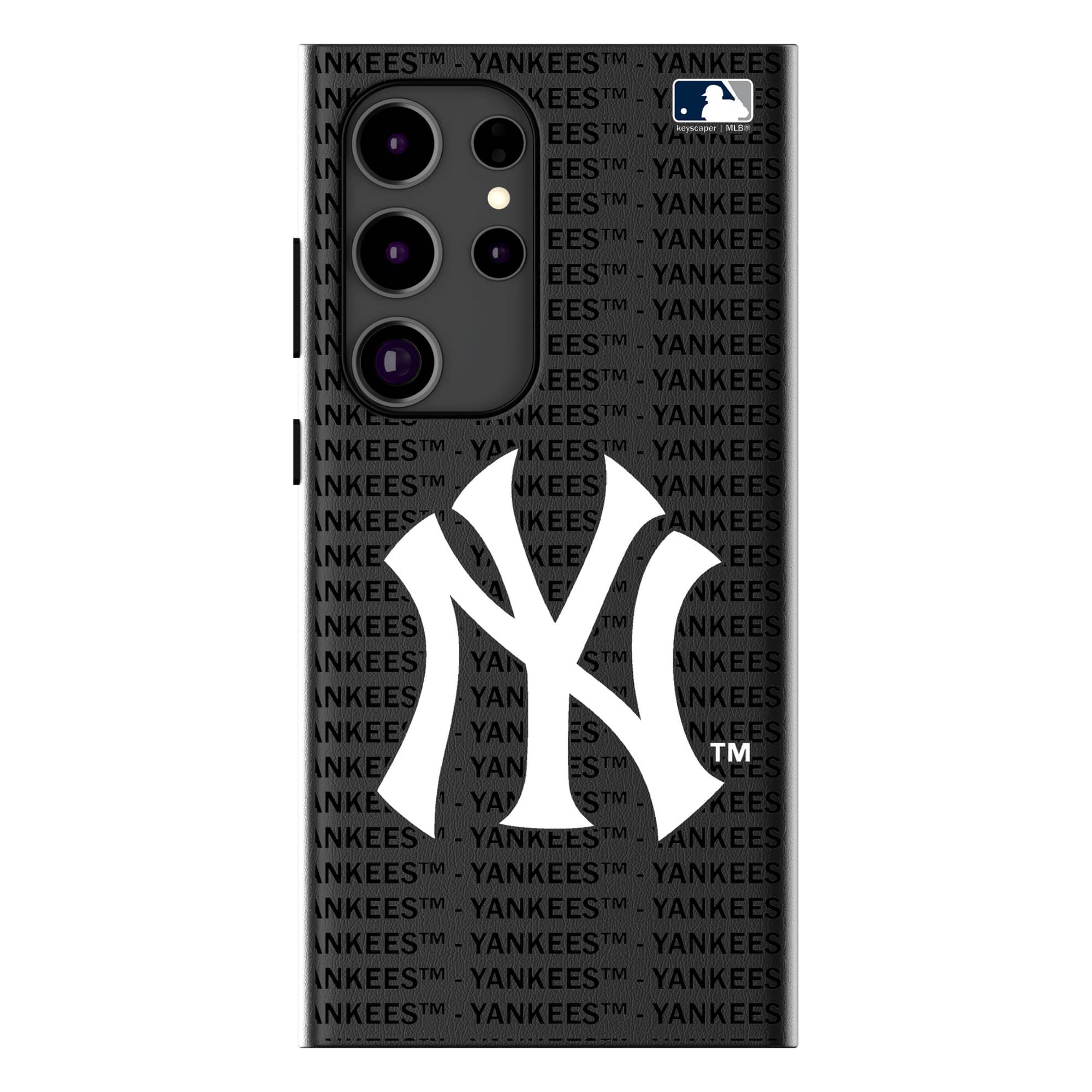 Keyscaper - MLB - New York Yankees Text Backdrop Galaxy Magnetic Bump Case - S25 Ultra - Black price history on PriceWatchPro