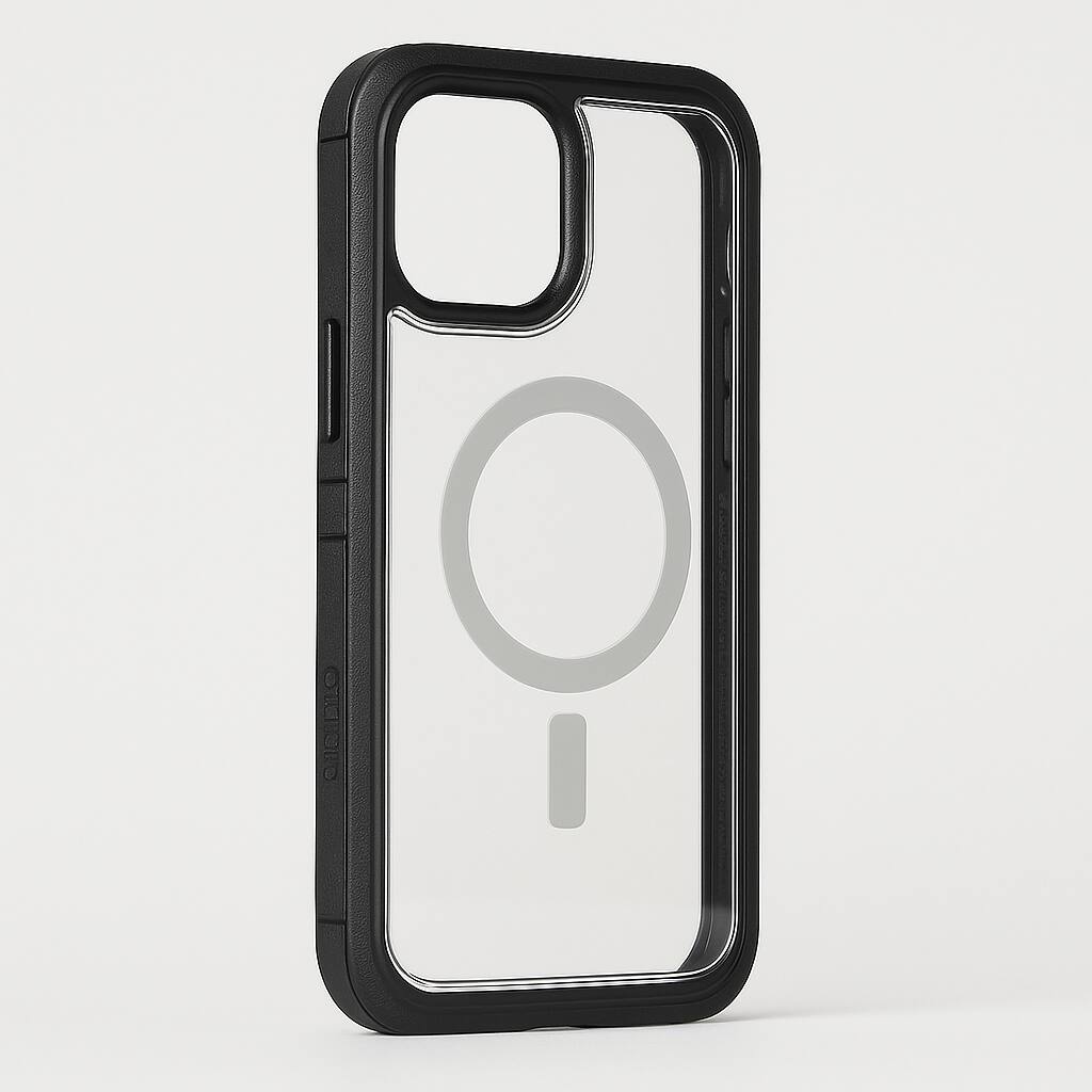 Left. OtterBox - Otterbox Defender Xt Clear Magsafe Case For Iphone 14 Plus - Multi.