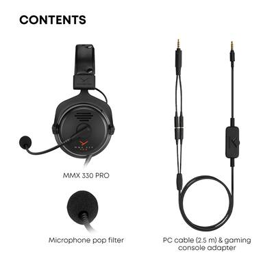 Beyerdynamic MMX 300 PRO Wired Gaming Headset Suitable for PC Beyerdynamic MMX 300 PRO Wired Gaming Headset Suitable for PC