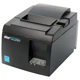 Star Micronics - TSP143IIIBi2 Bluetooth Thermal Receipt Printer - 250mm-s 203dpi Auto-Cutter Drop-In & Print mPOS iOS Android Windows POS - Gray
