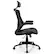 Alt View 21. Costway - Mesh Adjustable Swivel Office Chair with Flip-Up Armrests - Black.