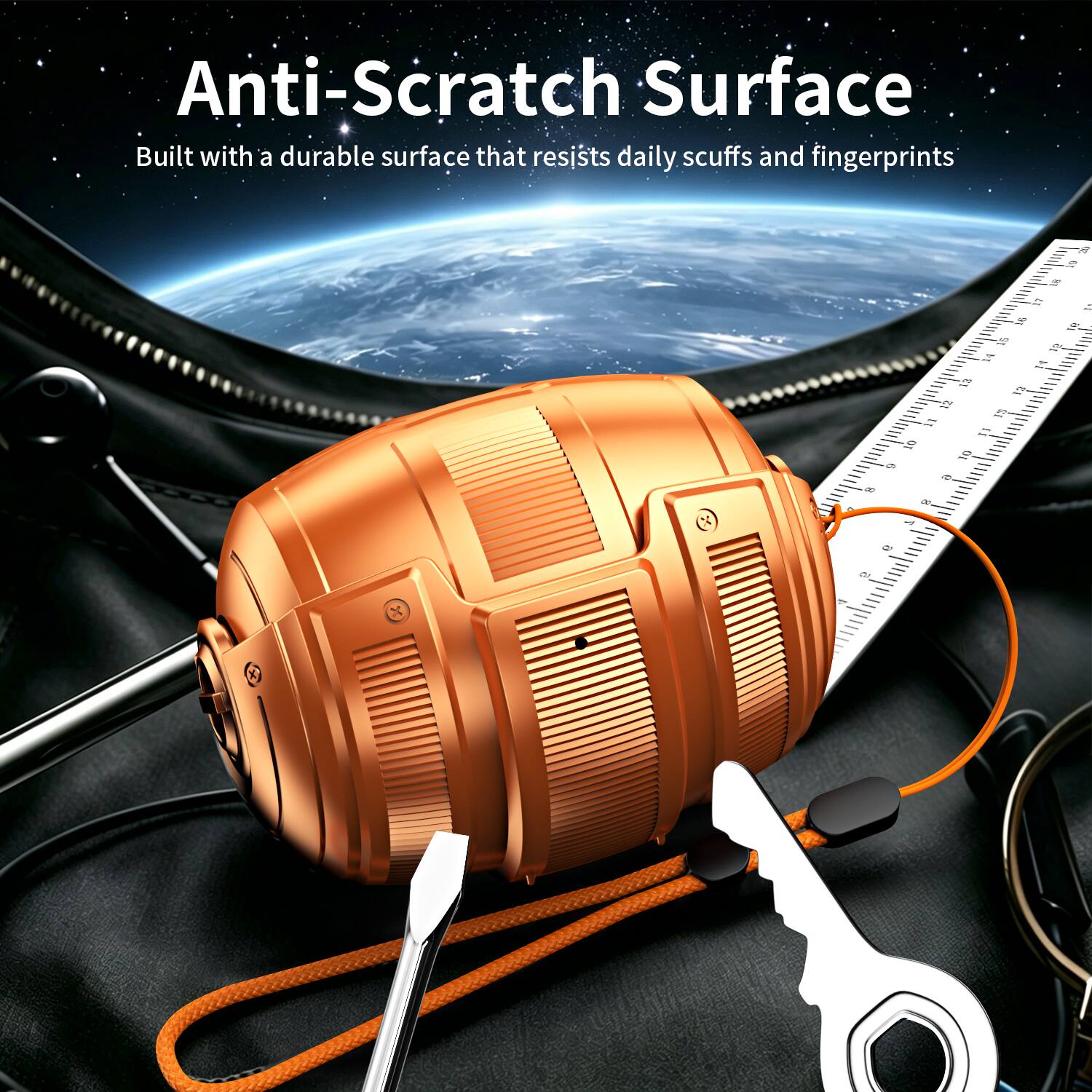 Anti-Scratch Surface  
Built with a durable surface that resists daily scuffs and fingerprints