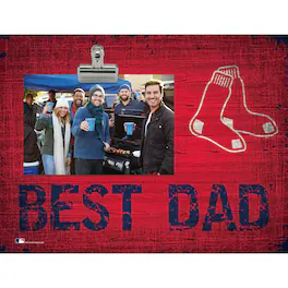 Fan Creations - 8'' x 10.5'' Best Dad Clip Frame - Multicolor