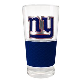 Great American Products - New York Giants 22oz. Pilsner Glass with Silicone Grip - Red