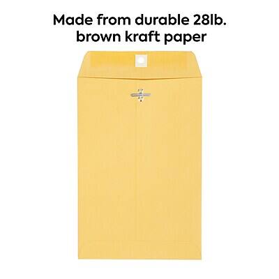 Made from durable 28lb. brown kraft paper