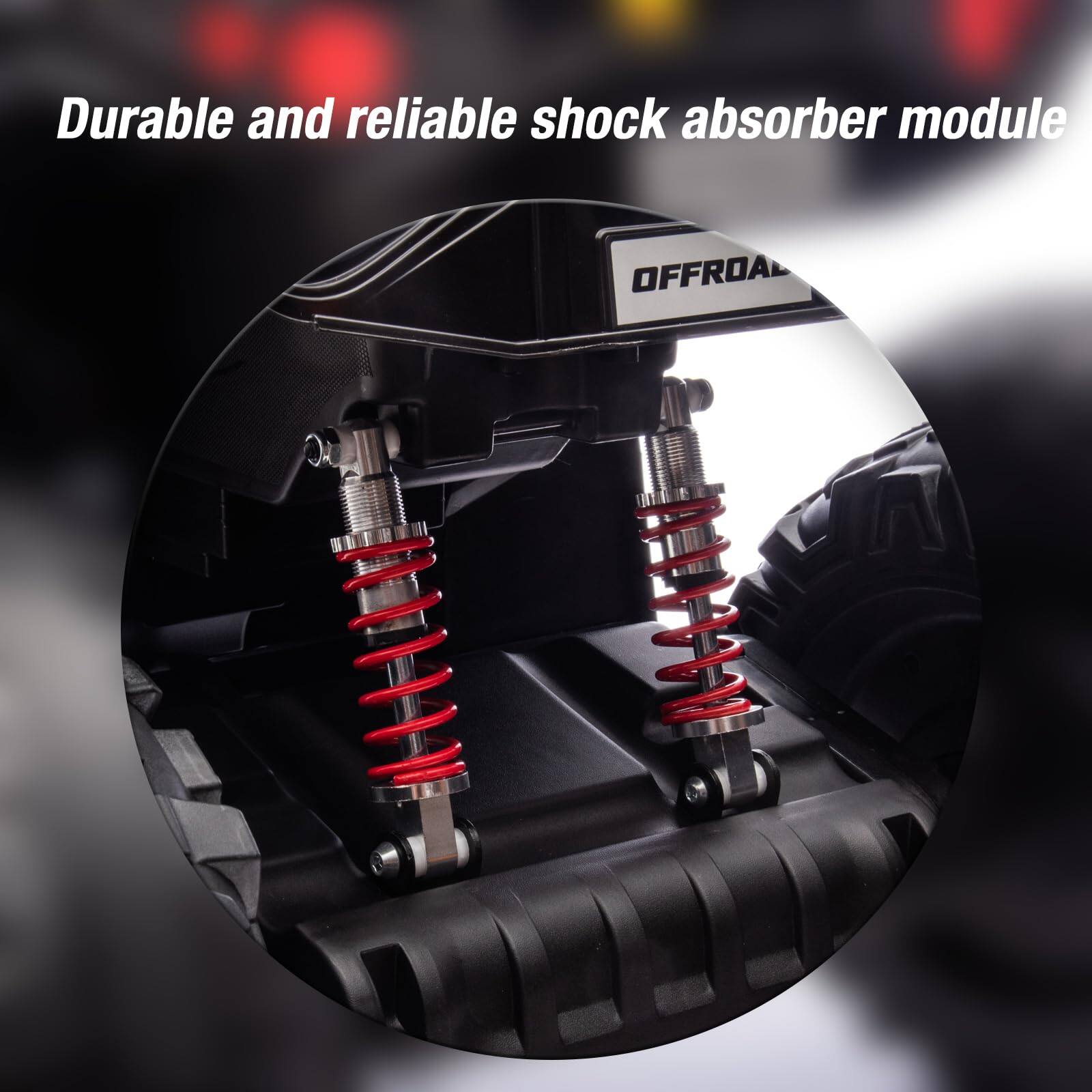 Durable and reliable shock absorber module  
OFFROAD