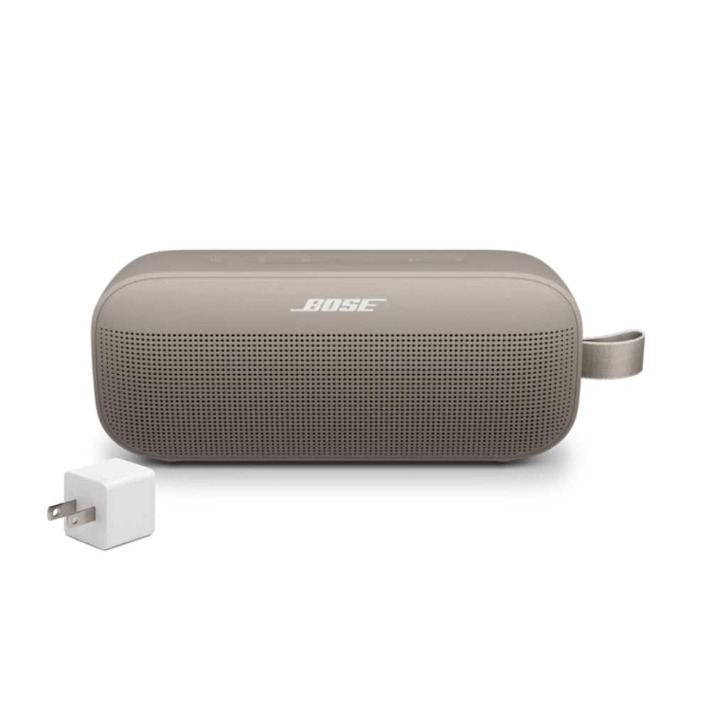 Bose - SoundLink Flex 2nd Gen Portable Bluetooth Speaker with Accessory Sandstone