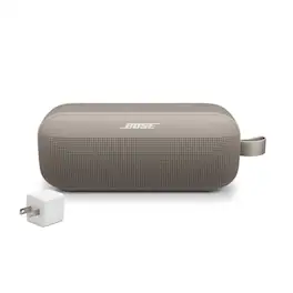 Bose - SoundLink Flex 2nd Gen Portable Bluetooth Speaker with Accessory Sandstone