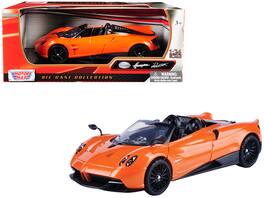 Pagani Huayra Roadster 1/24 Diecast Model Car by Motormax - Orange
