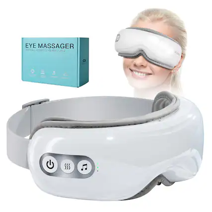 EYE MASSAGER
AIR BAG VIBRATION MASSAGE
arboea
- 4 MASSAGE MODES
- COMPRESSION
- DEEP PRESSURE
- MUSIC
- 15 MINUTE TIMER