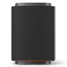 Front. LG - Sound Suite M7 Wireless Spatial Speaker with Wi-Fi and Dolby Atmos - Black.
