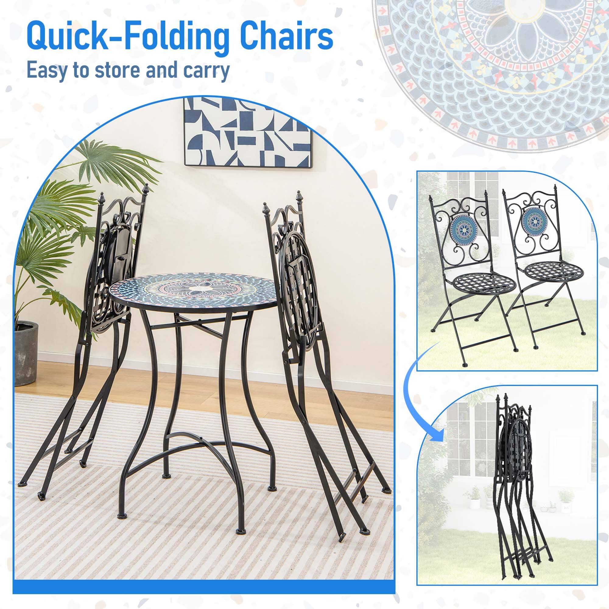 Quick-Folding Chairs: Easy to Store and Carry