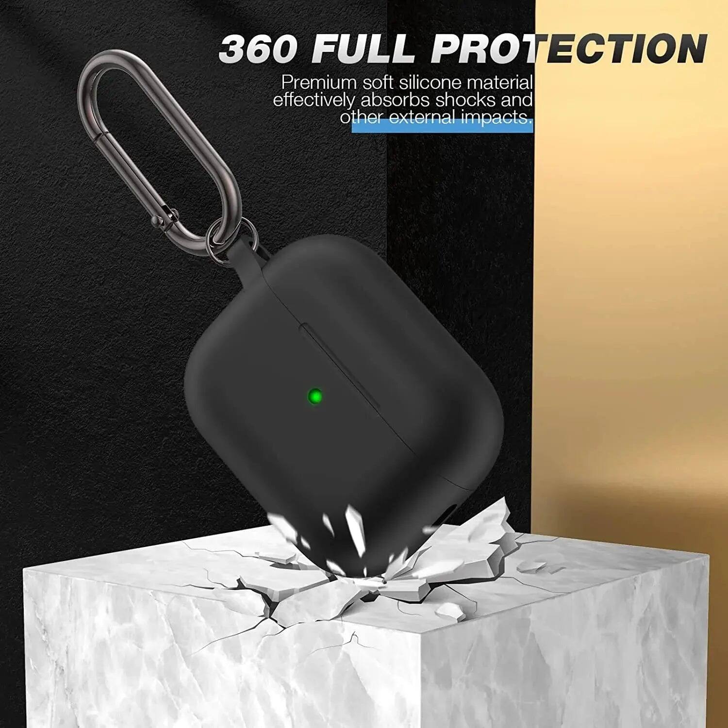 360 FULL PROTECTION

Premium soft silicone material effectively absorbs shocks and other external impacts.
