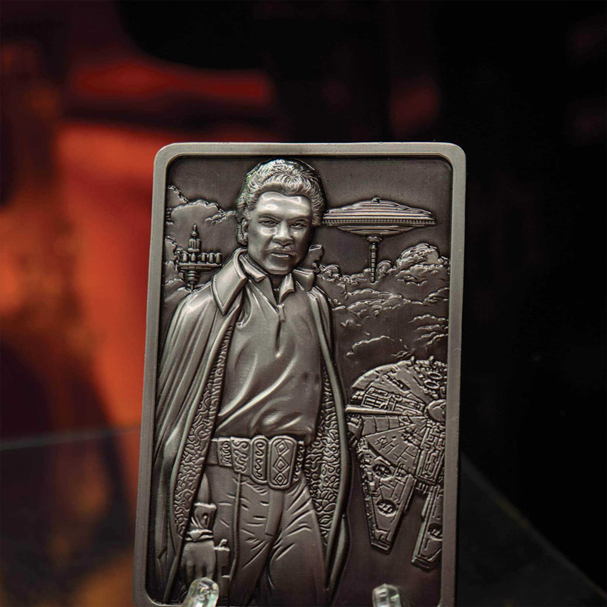 Alt View 3. Star Wars - Star Wars Lando Calrissian Metal Replica Ingot - Silver.